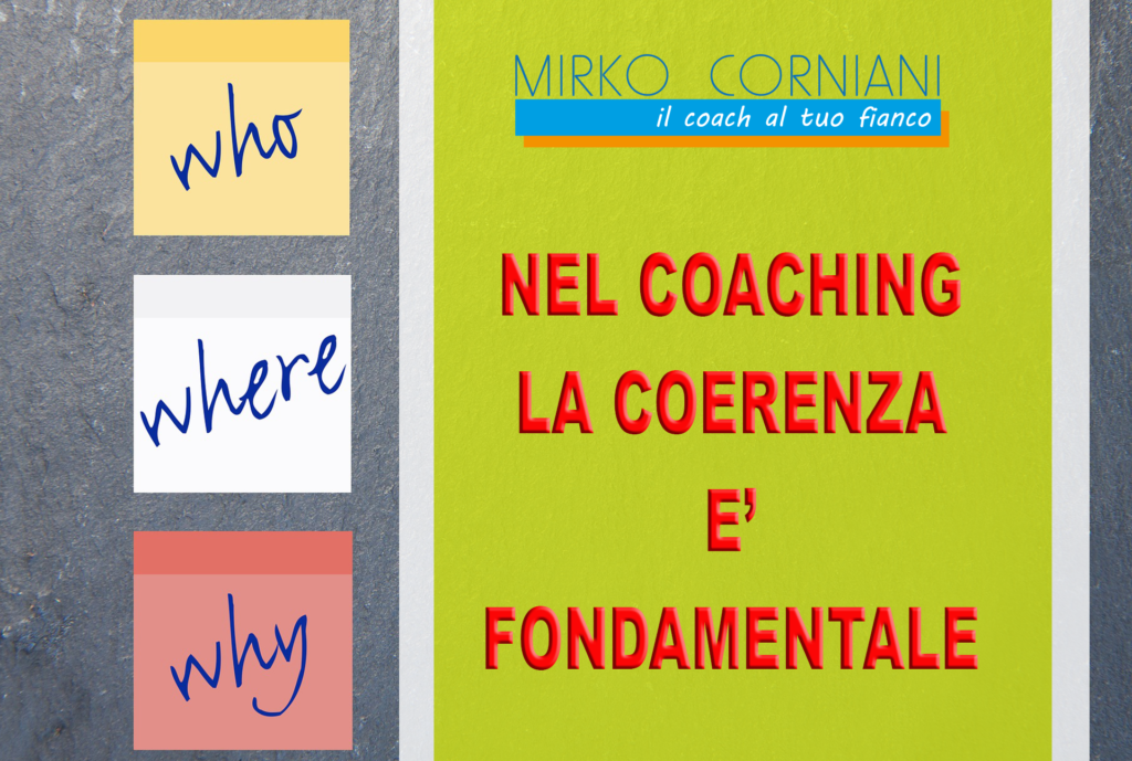 Mirko Corniani Coach l'importanza della coerenza